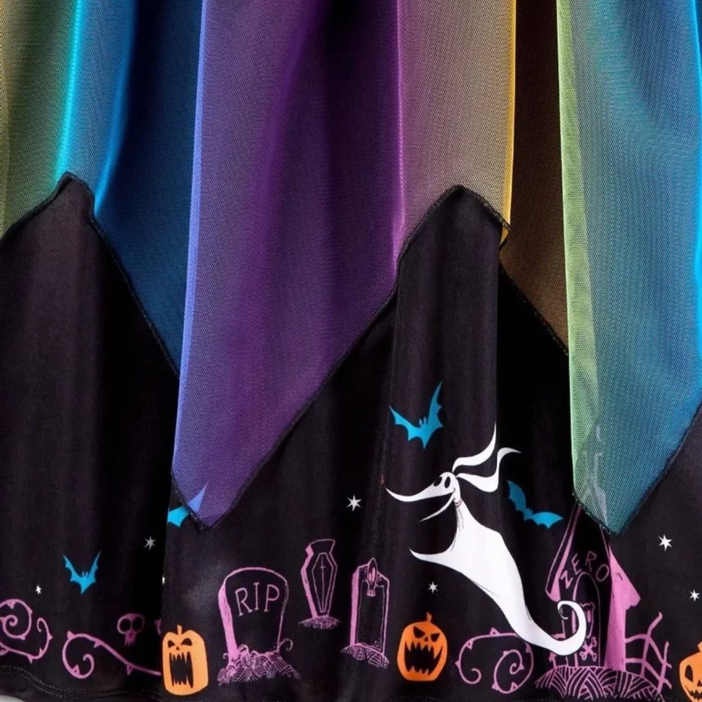 Nightmare Before Christmas Sally Girl's Medium Halloween Nightgown NWT